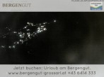 Archived image Webcam View Hotel Bergengut 21:00