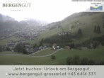 Archiv Foto Webcam Blick vom Hotel Bergengut nach Grossarl 09:00