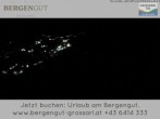 Archiv Foto Webcam Blick vom Hotel Bergengut nach Grossarl 23:00