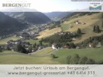Archiv Foto Webcam Blick vom Hotel Bergengut nach Grossarl 07:00
