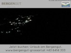 Archiv Foto Webcam Blick vom Hotel Bergengut nach Grossarl 23:00