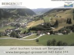 Archiv Foto Webcam Blick vom Hotel Bergengut nach Grossarl 13:00
