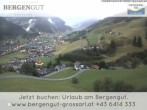 Archiv Foto Webcam Blick vom Hotel Bergengut nach Grossarl 19:00