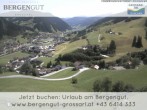 Archiv Foto Webcam Blick vom Hotel Bergengut nach Grossarl 13:00