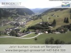 Archiv Foto Webcam Blick vom Hotel Bergengut nach Grossarl 14:00