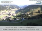 Archiv Foto Webcam Blick vom Hotel Bergengut nach Grossarl 18:00
