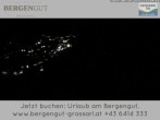 Archiv Foto Webcam Blick vom Hotel Bergengut nach Grossarl 23:00