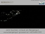 Archiv Foto Webcam Blick vom Hotel Bergengut nach Grossarl 23:00