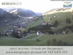 Archiv Foto Webcam Blick vom Hotel Bergengut nach Grossarl 06:00