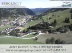 Archiv Foto Webcam Blick vom Hotel Bergengut nach Grossarl 15:00