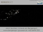 Archiv Foto Webcam Blick vom Hotel Bergengut nach Grossarl 23:00