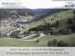 Archiv Foto Webcam Blick vom Hotel Bergengut nach Grossarl 15:00