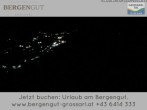 Archiv Foto Webcam Blick vom Hotel Bergengut nach Grossarl 23:00