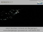 Archiv Foto Webcam Blick vom Hotel Bergengut nach Grossarl 23:00