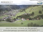 Archiv Foto Webcam Blick vom Hotel Bergengut nach Grossarl 05:00