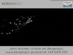 Archived image Webcam View Hotel Bergengut 23:00