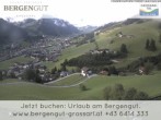 Archiv Foto Webcam Blick vom Hotel Bergengut nach Grossarl 07:00