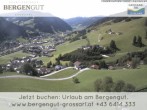 Archiv Foto Webcam Blick vom Hotel Bergengut nach Grossarl 09:00