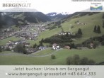 Archiv Foto Webcam Blick vom Hotel Bergengut nach Grossarl 11:00