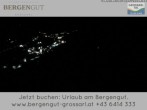 Archiv Foto Webcam Blick vom Hotel Bergengut nach Grossarl 23:00