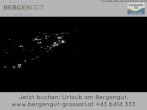 Archived image Webcam View Hotel Bergengut 23:00