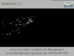 Archiv Foto Webcam Blick vom Hotel Bergengut nach Grossarl 23:00