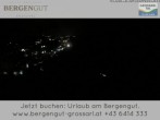 Archiv Foto Webcam Blick vom Hotel Bergengut nach Grossarl 23:00