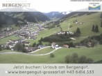Archiv Foto Webcam Blick vom Hotel Bergengut nach Grossarl 11:00