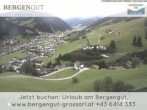 Archiv Foto Webcam Blick vom Hotel Bergengut nach Grossarl 13:00