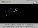Archiv Foto Webcam Blick vom Hotel Bergengut nach Grossarl 23:00