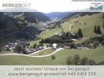 Archiv Foto Webcam Blick vom Hotel Bergengut nach Grossarl 11:00