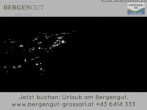 Archiv Foto Webcam Blick vom Hotel Bergengut nach Grossarl 23:00