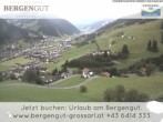 Archiv Foto Webcam Blick vom Hotel Bergengut nach Grossarl 15:00