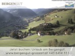 Archiv Foto Webcam Blick vom Hotel Bergengut nach Grossarl 05:00