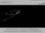 Archiv Foto Webcam Blick vom Hotel Bergengut nach Grossarl 23:00