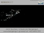 Archived image Webcam View Hotel Bergengut 21:00