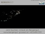 Archiv Foto Webcam Blick vom Hotel Bergengut nach Grossarl 23:00