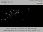 Archiv Foto Webcam Blick vom Hotel Bergengut nach Grossarl 23:00