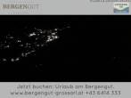 Archiv Foto Webcam Blick vom Hotel Bergengut nach Grossarl 05:00