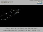 Archiv Foto Webcam Blick vom Hotel Bergengut nach Grossarl 23:00