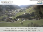 Archiv Foto Webcam Blick vom Hotel Bergengut nach Grossarl 11:00