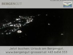 Archived image Webcam View Hotel Bergengut 19:00