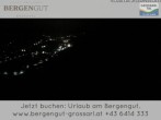 Archiv Foto Webcam Blick vom Hotel Bergengut nach Grossarl 23:00