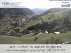 Archiv Foto Webcam Blick vom Hotel Bergengut nach Grossarl 13:00
