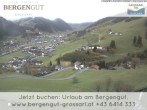 Archiv Foto Webcam Blick vom Hotel Bergengut nach Grossarl 15:00