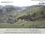 Archiv Foto Webcam Blick vom Hotel Bergengut nach Grossarl 09:00