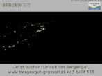 Archived image Webcam View Hotel Bergengut 23:00