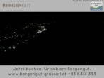Archived image Webcam View Hotel Bergengut 23:00