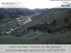 Archiv Foto Webcam Blick vom Hotel Bergengut nach Grossarl 05:00