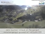 Archiv Foto Webcam Blick vom Hotel Bergengut nach Grossarl 11:00
